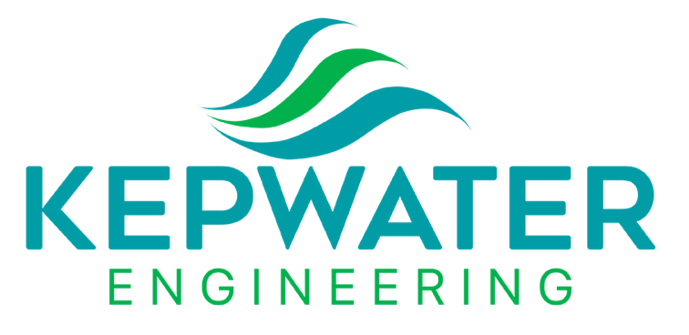 logo kepwater uni blanc